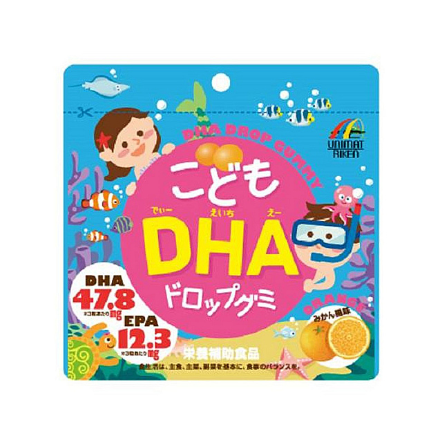 Riken Children DHA Drop Gummies 90Tab / វិតាមីន 